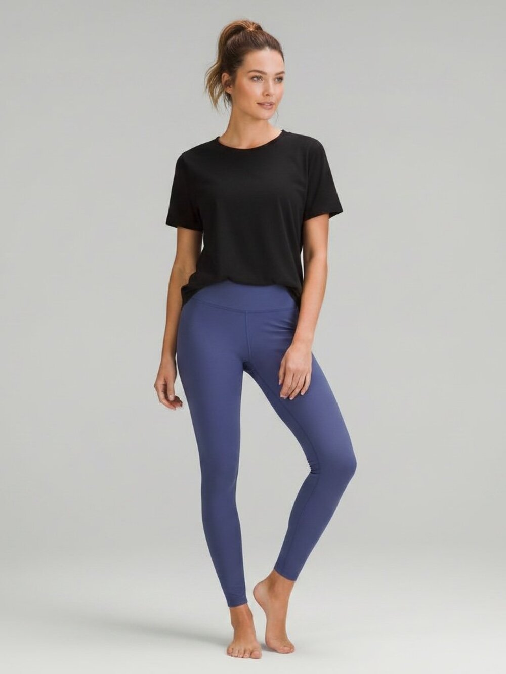 lululemon Deep Blue-Purple High-Rise Leggings Sz 6 💜